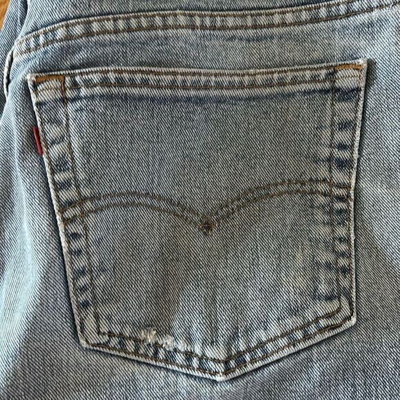 Levi's 550 Vintage Relaxed Fit Denim Jeans Y2k 38 x 32 Made‎ in USA - Picture 2 of 8